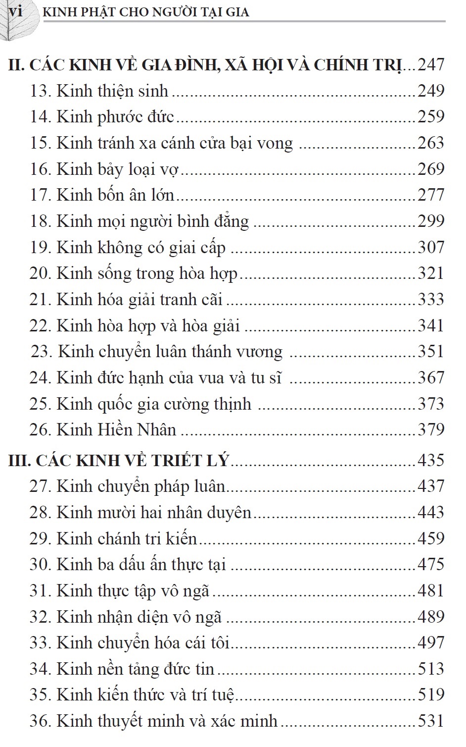 Kinh Phật Cho Người Tại Gia