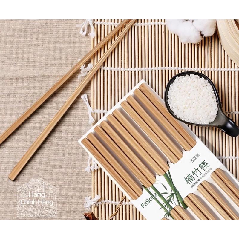 Đũa ăn cơm, đũa gỗ tre Đà Lạt Bamboo chống mốc không gây độc hại