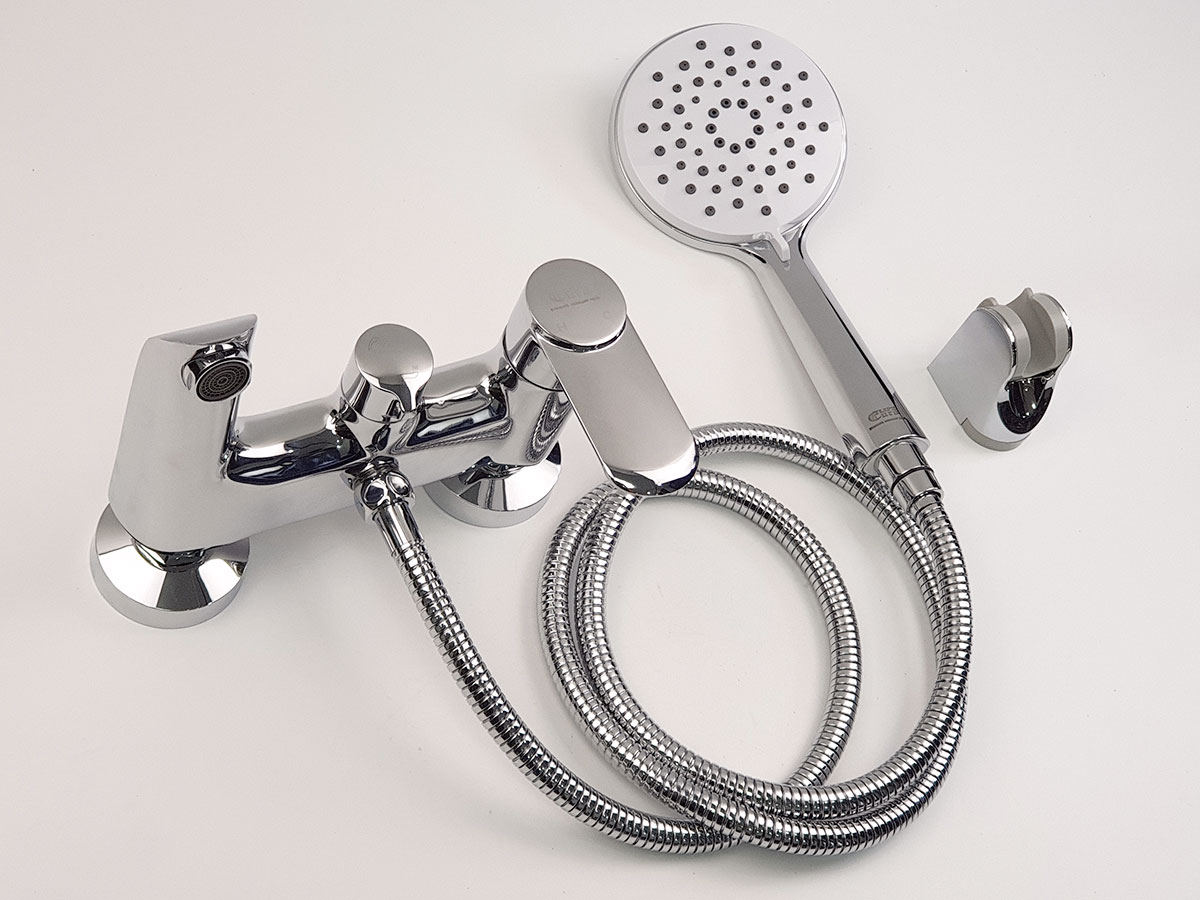Bộ vòi sen nóng lạnh Đồng mạ Chrome Eurolife EL-VIO01