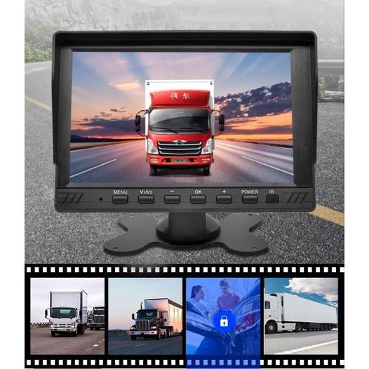 Bộ 2 Camera hành trình kẻ vạch và màn Hình 7inch cho Ô Tô, Xe Tải  INNOVATIVE VISON 4K (12v-36v) chống nước ️FREESHIP