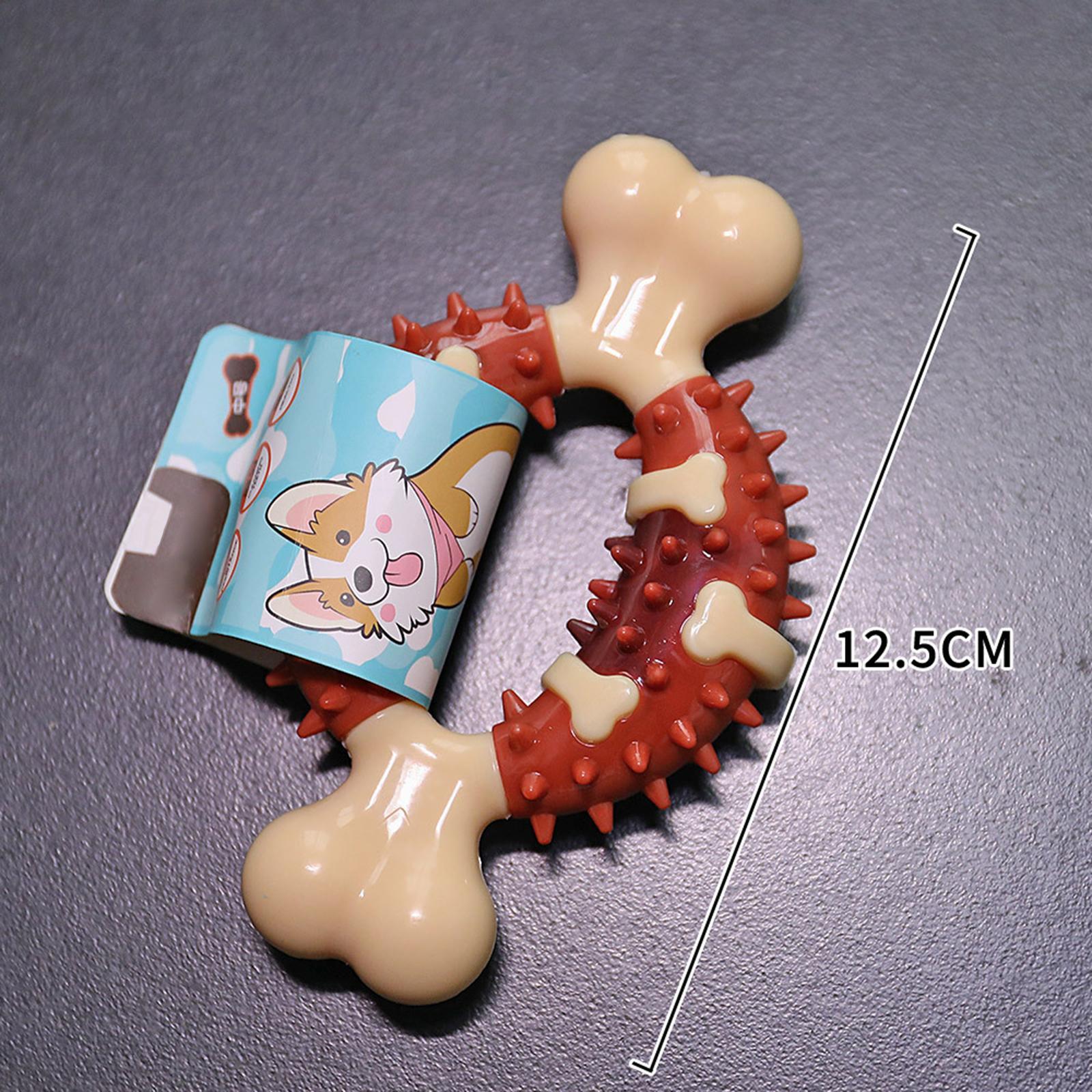 Dog Chew Toy Durable Silicone Portable Tough Chewer for Boredom Relaxing