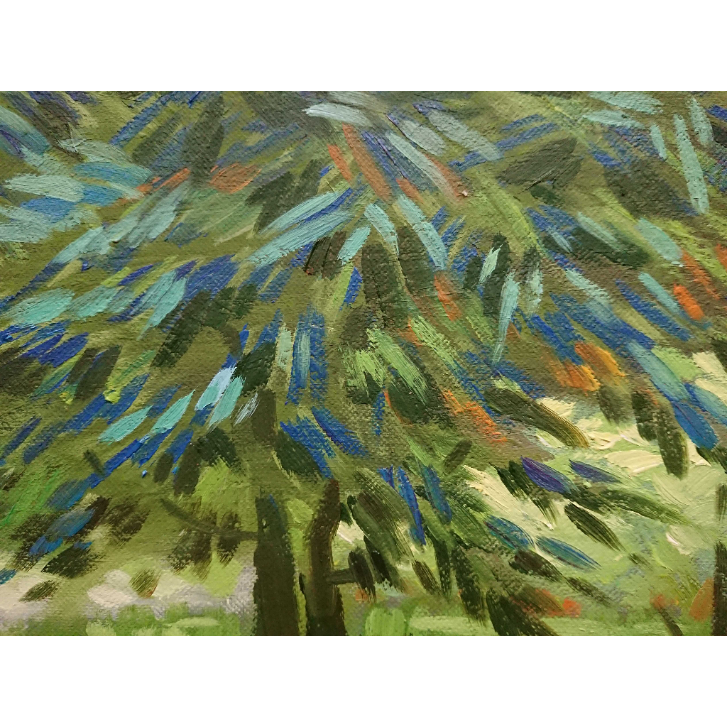 Tranh Sơn Dầu Vẽ Tay 30x40cm - Công Viên