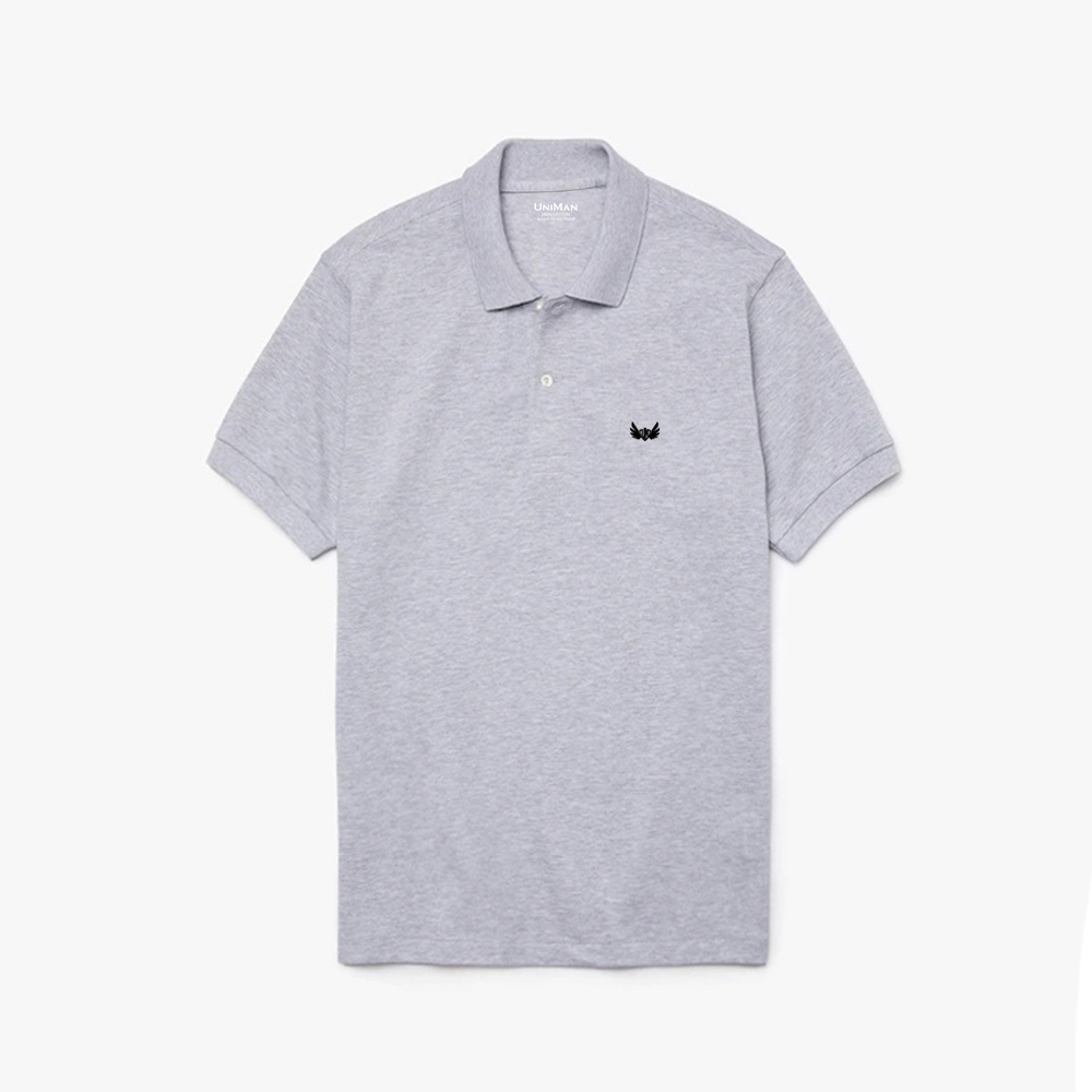 Áo Thun Nam Ngắn Tay Vải Cotton 100%VNXK Cao Cấp 4 Màu Cơ Bản, Logo Thêu Sắc Nét, Phong cách Trẻ Trung, Lịch Lãm