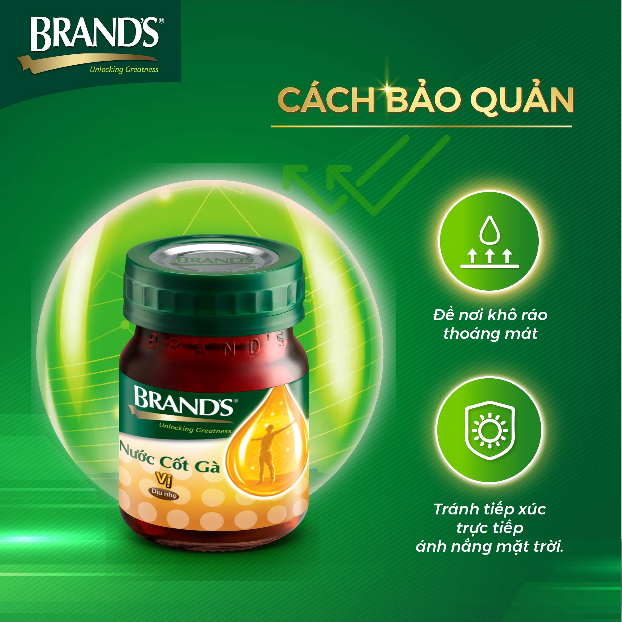 Nước cốt gà BRAND'S Vị Dịu Nhẹ