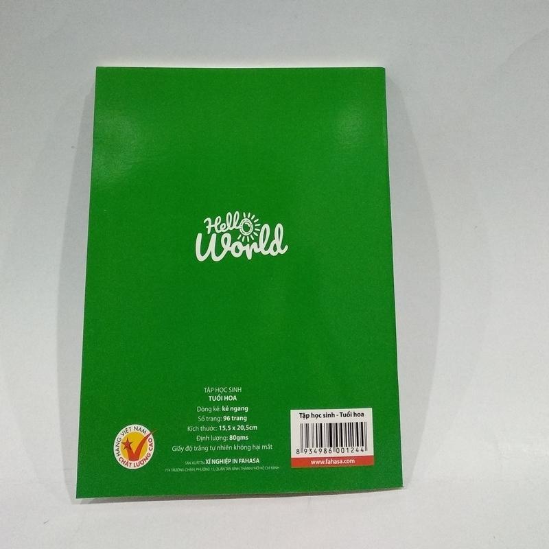 Tập 4 Ly Ngang 100 Trang ĐL 80g/m2 - FAHASA (Mẫu Màu Giao Ngẫu Nhiên)