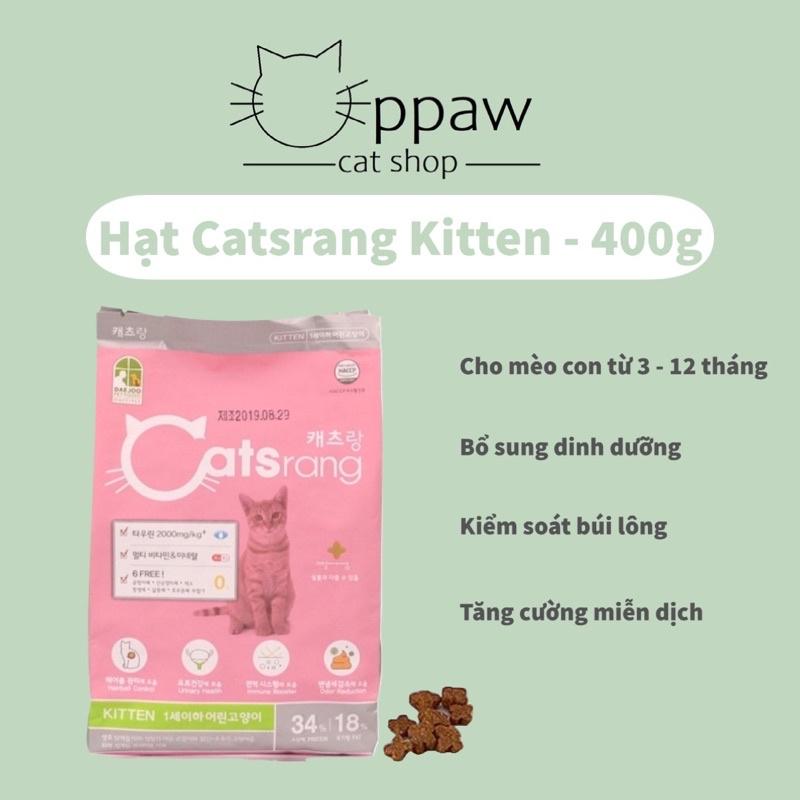 Thức Ăn Cho Mèo Catsrang Kitten 400g - Thức Ăn Cho Mèo Con