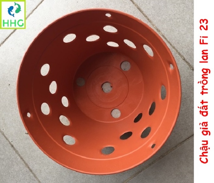 20 chậu giả đất trồng lan Fi 23 - đường kính 23cm