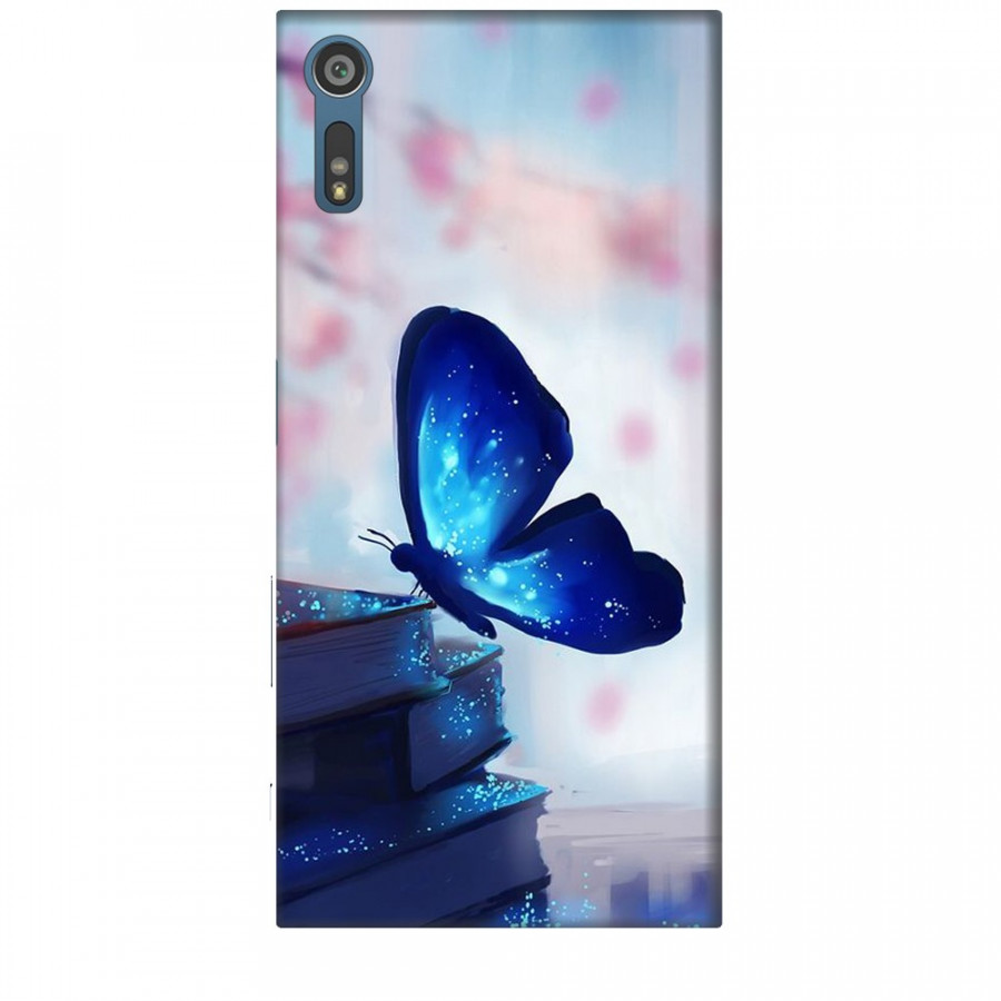 Ốp lưng dành cho điện thoại SONY XZ Cánh Bướm Xanh Mẫu 2