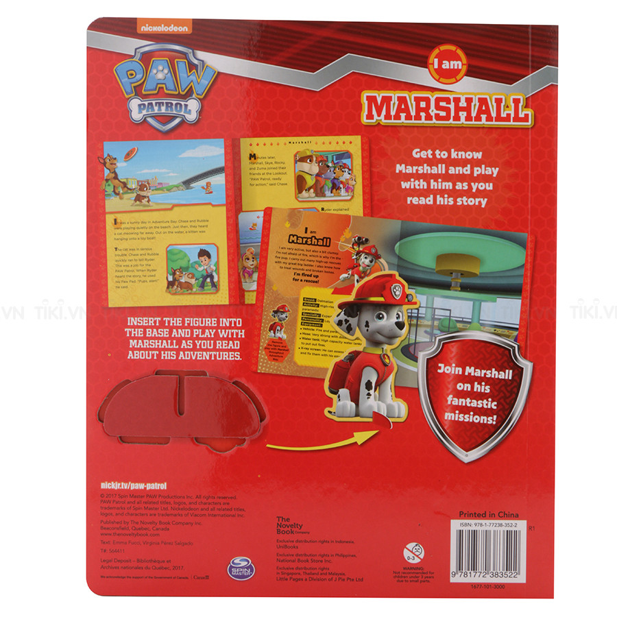 Nickelodeon Paw Patrol: I Am Marshall - Chú chó cứu hộ