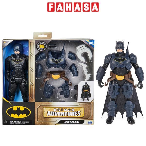 Đồ Chơi Mô Hình Batman Adventure 12 Inch - DC Comics 6067399 (16 Phụ Kiện)