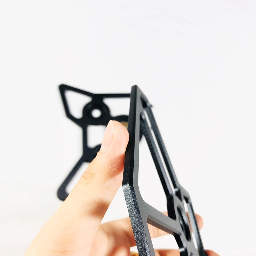 Nẹp sườn Raider Fi Satria Fi đen Nhám