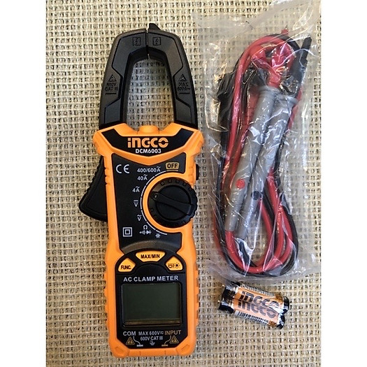 Kềm đo AC kỹ thuật số ingco DCM6003