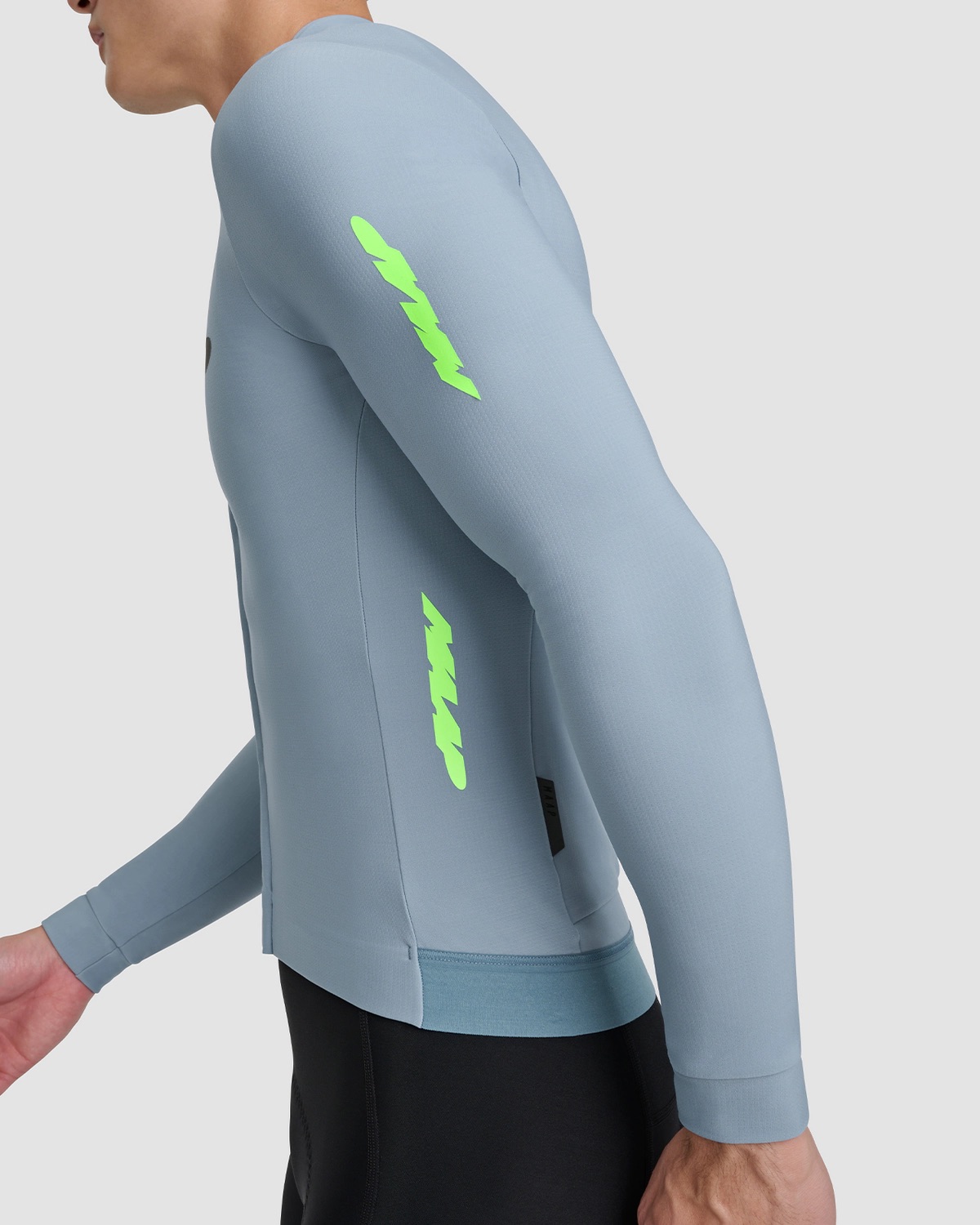 Áo Thể Thao Đạp Xe Nam MAAP Eclipse Thermal LS Jersey 2.0 - Màu Teal