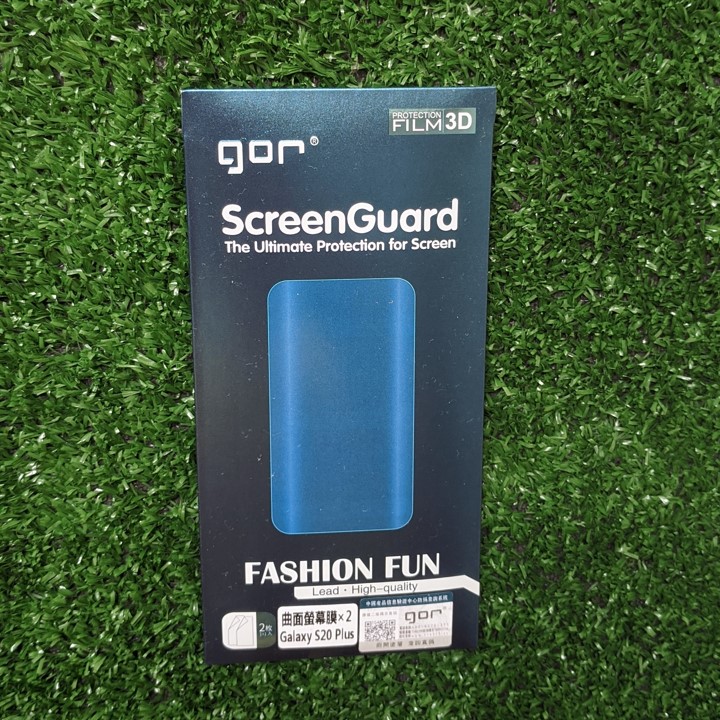 Bộ 4 miếng dán Gor full Samsung S20 Plus - Kèm PPF mặt sau - Hàng nhập khẩu