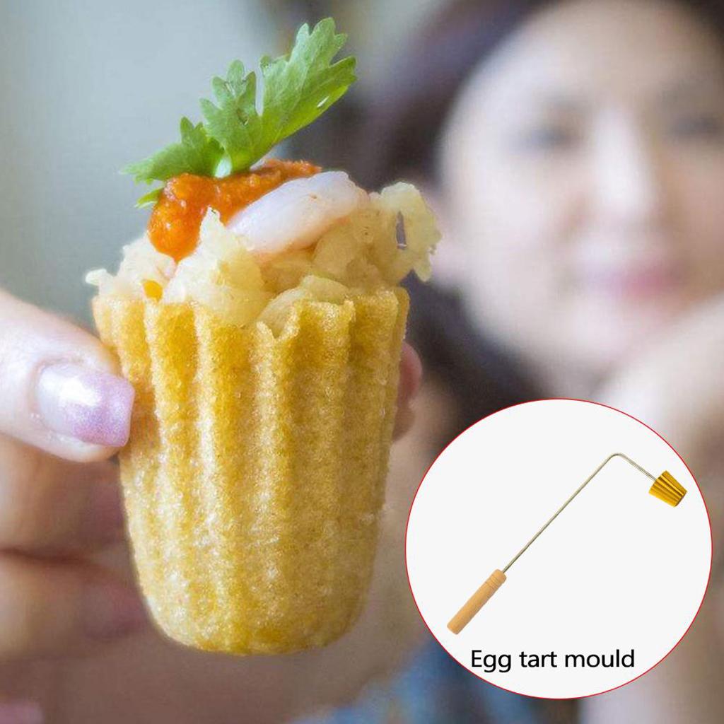 Pie Tee Maker Innovative Snack Mould Reusable Wood Handle Bakeware Gadgets