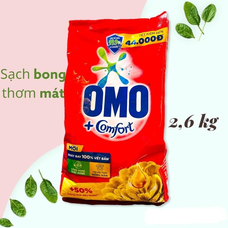 BỘT GIẶT OMO COMFORT 2,6KG TINH DẦU THƠM NỒNG NÀN