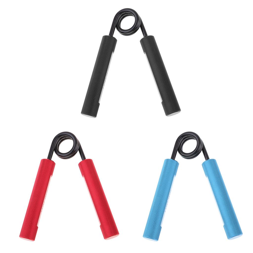 Adjustable Hand Grip Strengthener Exerciser Training Forearm Gripper Black