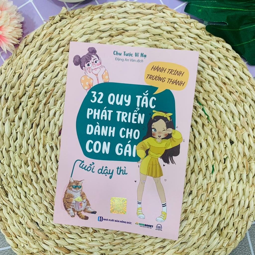 Sách - Hành Trình Trưởng Thành : 32 Quy Tắc Phát Triển Dành Cho Con Gái Ở Tuổi Dậy Thì - Hiểu Rõ Hơn Về Cơ Thể