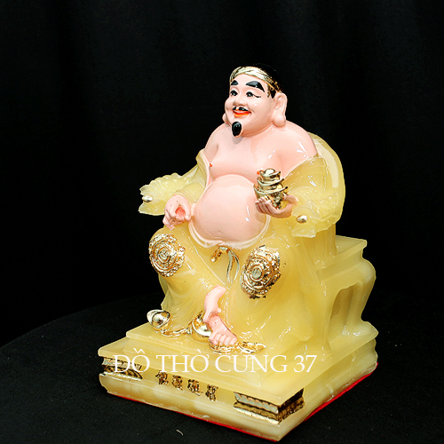 TƯỢNG THẦN TÀI THỔ ĐỊA MÀU VÀNG - MS 31