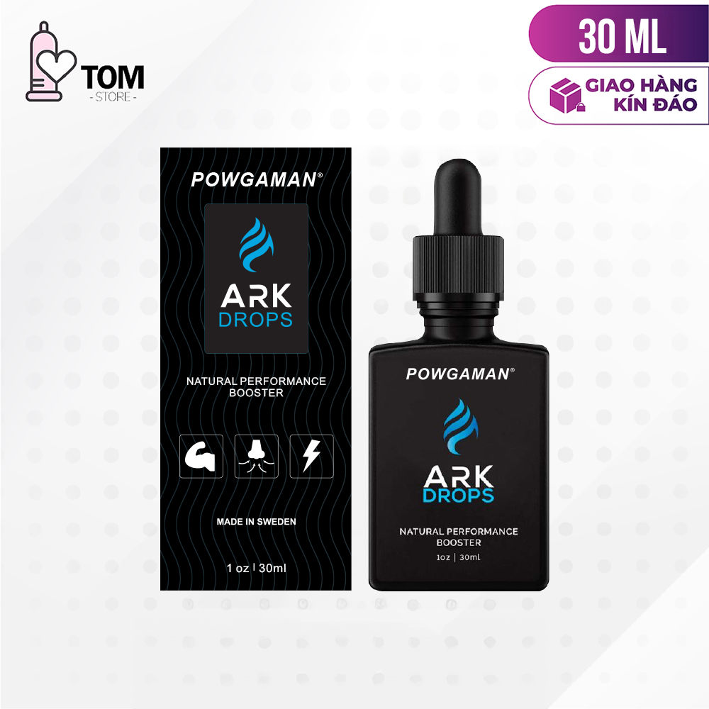 Tinh chất gia tăng cảm xúc Powgaman Ark Drops - Chai 30ml