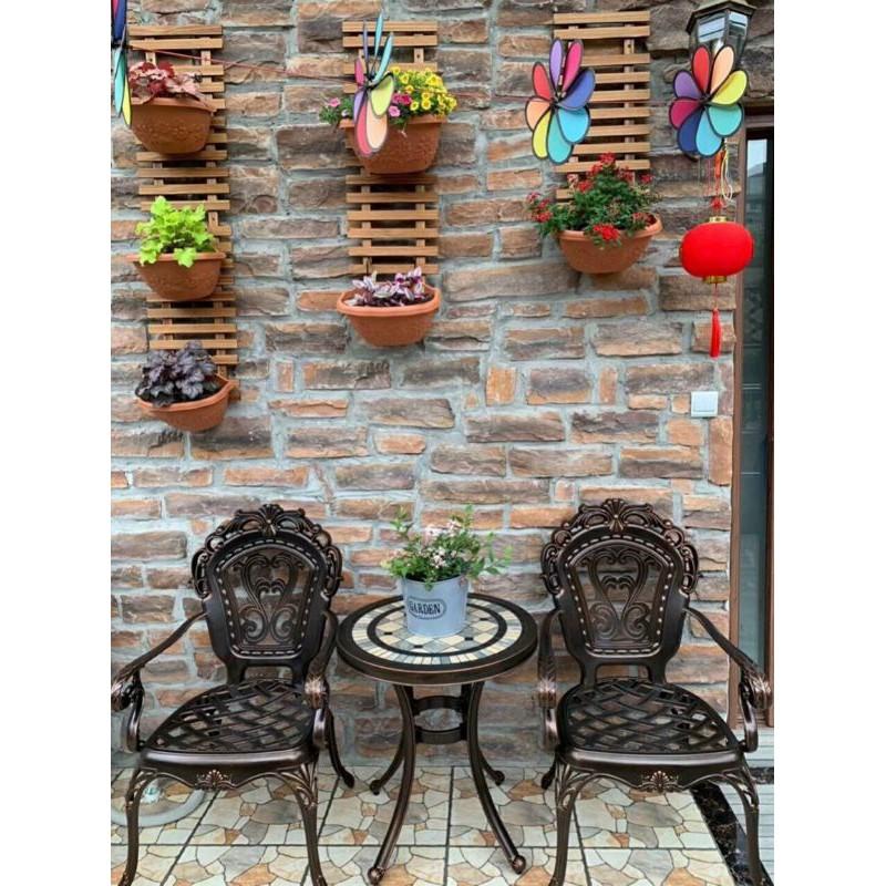 Bàn ghế sân vườn nhôm đúc cao cấp