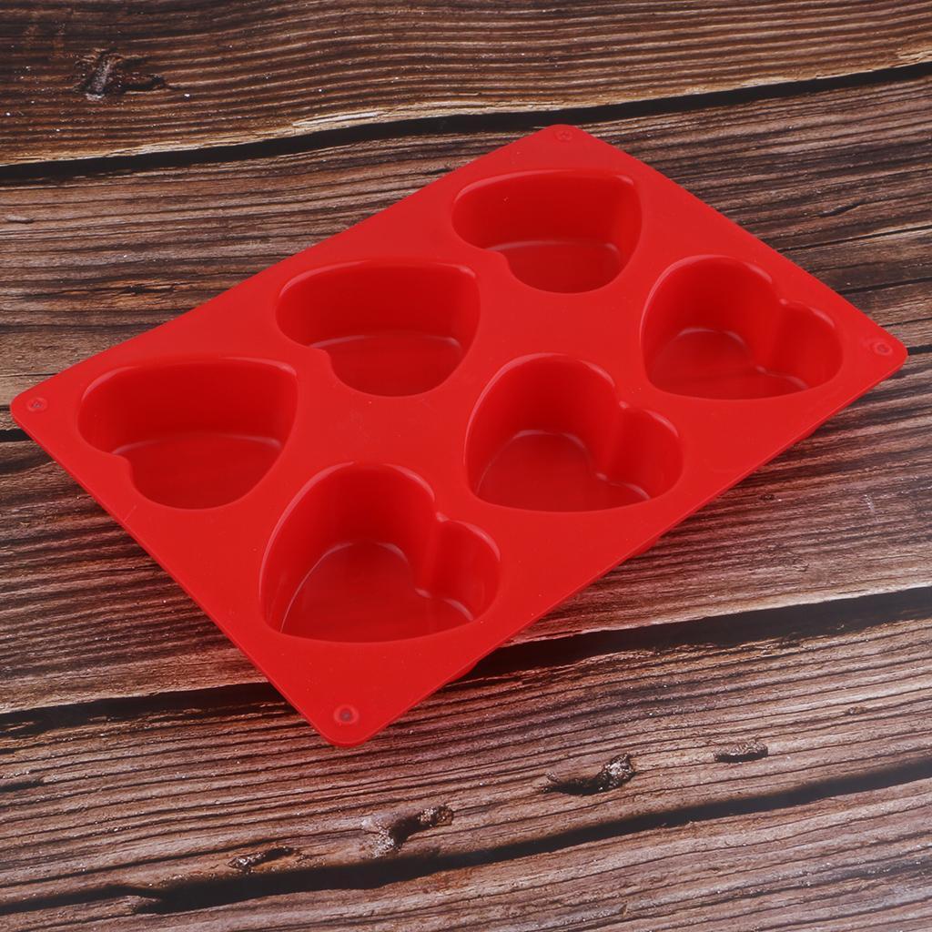 Silicon Wedding Cake Heart Mold Fondant Baking Mould Crafts Resin DIY Molds