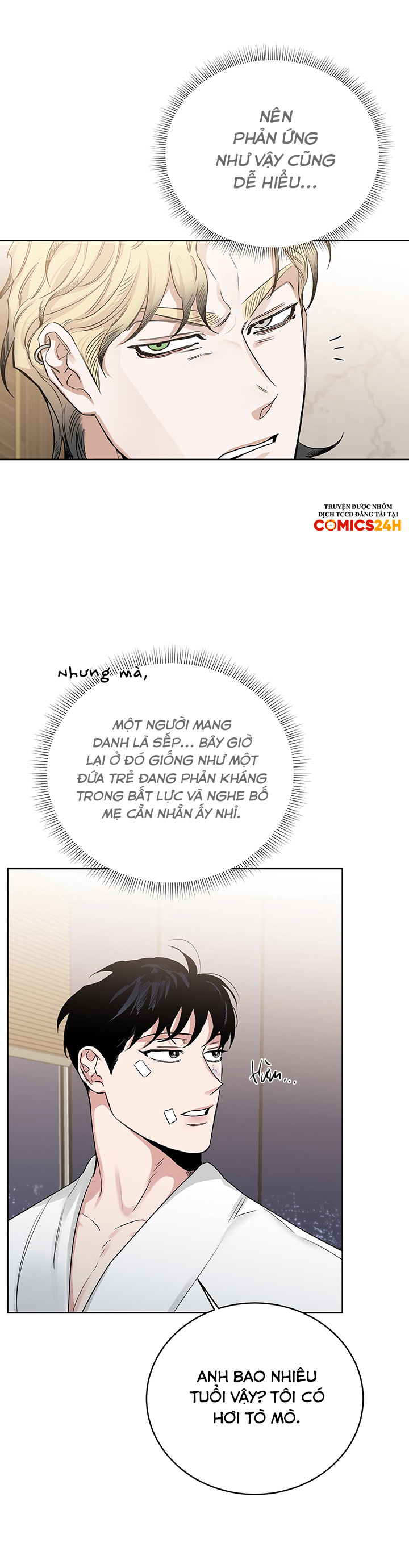 đoá hồng và ly champagne chapter 0.15 17