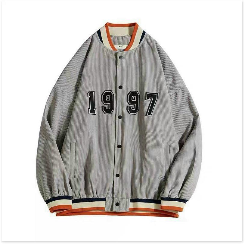 ÁO KHOÁC NHUNG NAM NỮ 1997 BOMBER UNISEX CHẤT LIỆU THOÁNG MÁT CHO MÙA HÈ THỜI TRANG MỚI KME