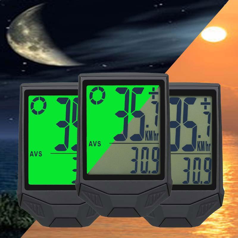 Đồng hồ bấm giờ xe đạp Glow Mountain Bike Speed Đồng hồ đo tốc độ ngoài trời