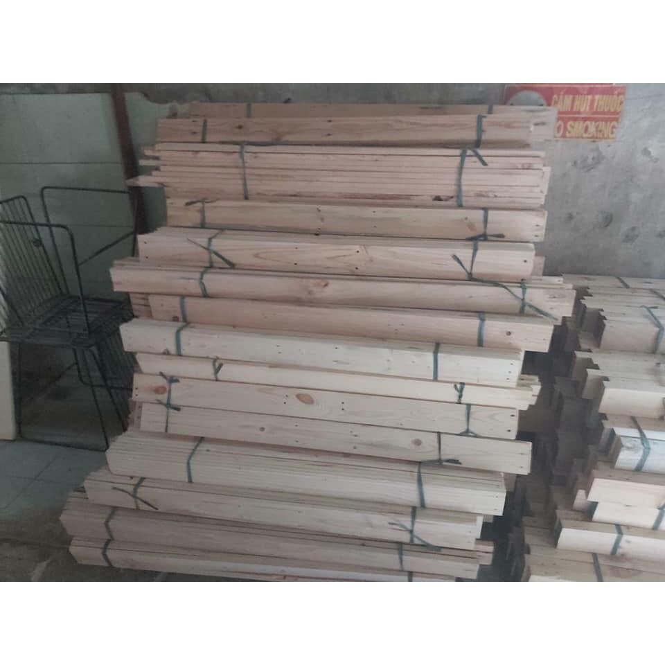 5 thanh pallet gỗ thông dài 30 và 40cm - nẹp gỗ trang trí tường - gỗ pallet diy các kiểu