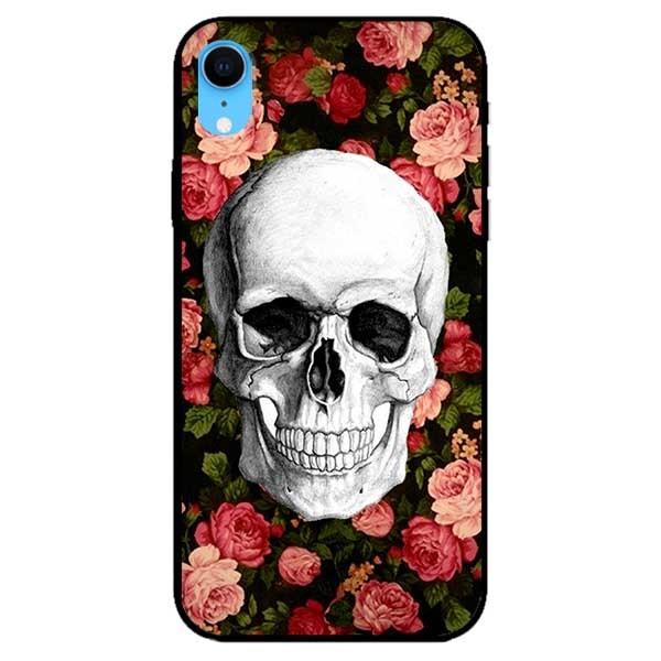 Ốp lưng dành cho Iphone X / Xs - Iphone Xs Max - Iphone Xr mẫu Họa Tiết Hoa Đầu Trắng
