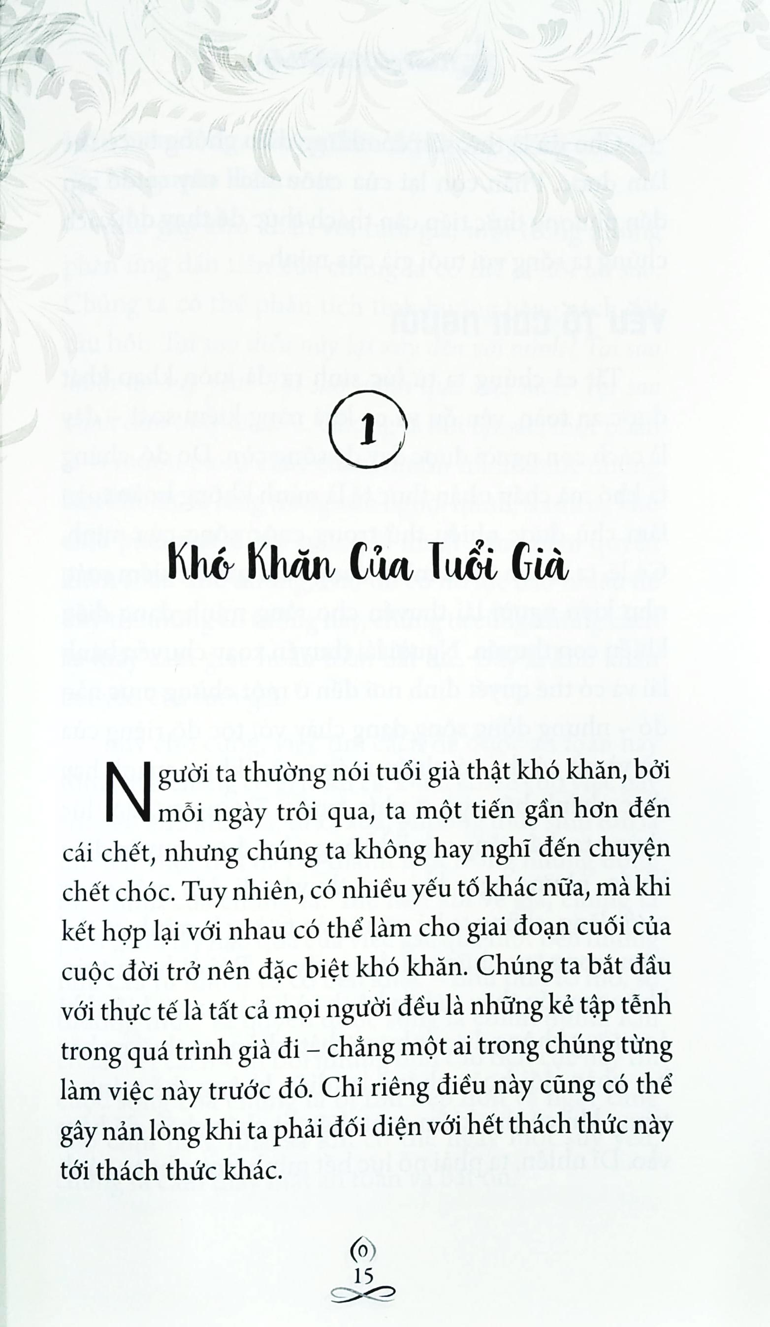 Sách Tuổi Già Thanh Thản