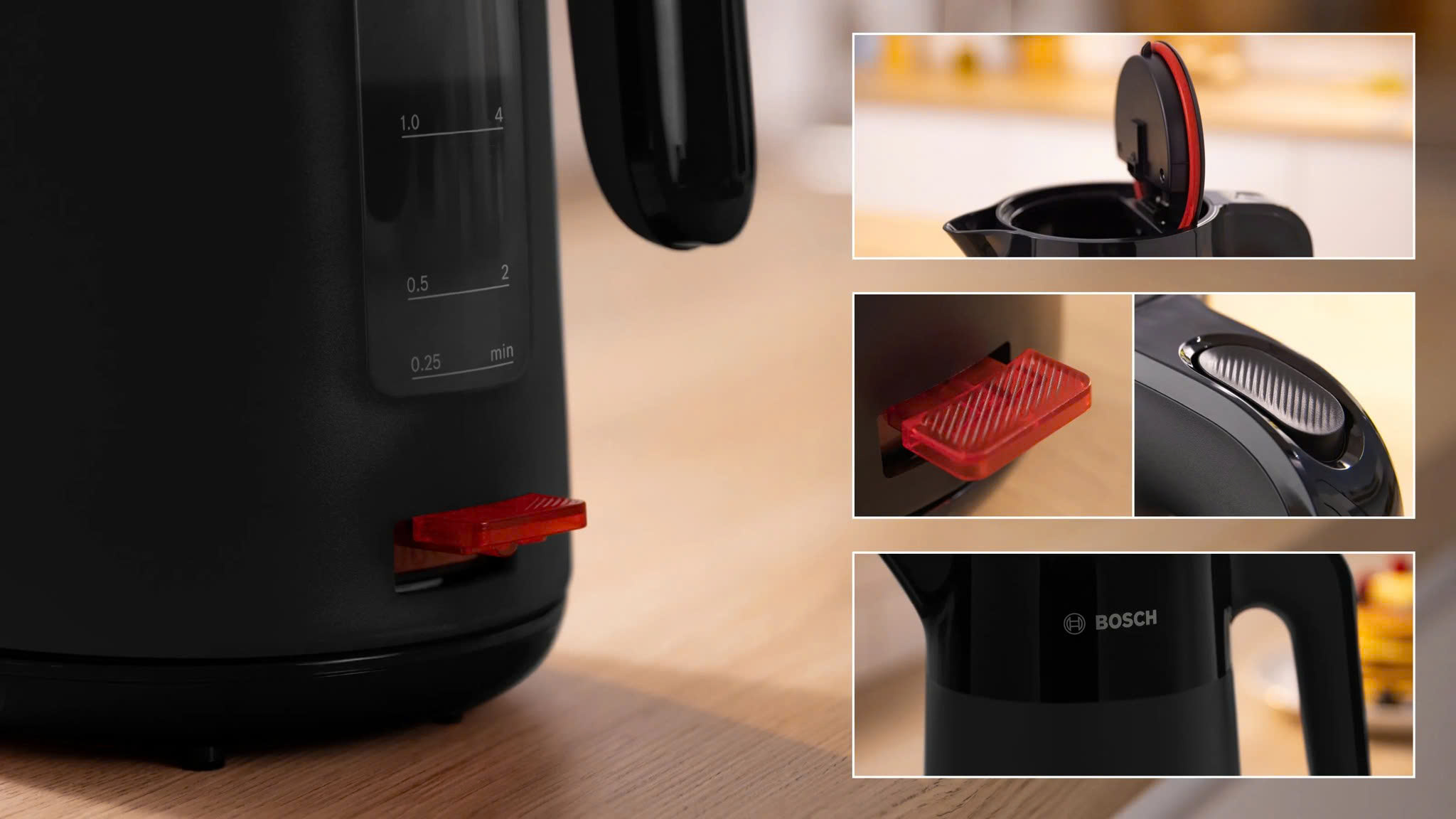 Ấm siêu tốc Bosch TWK2M163 Hàng chính hãng