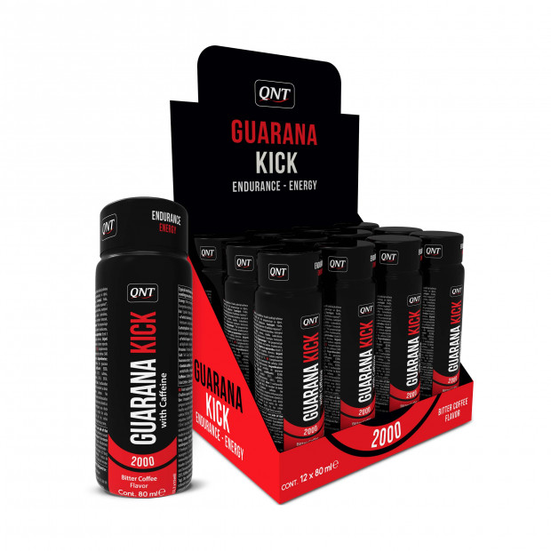 GUARANA KICK 2000 MG ENERGY BOOSTER 12 X 80 ML