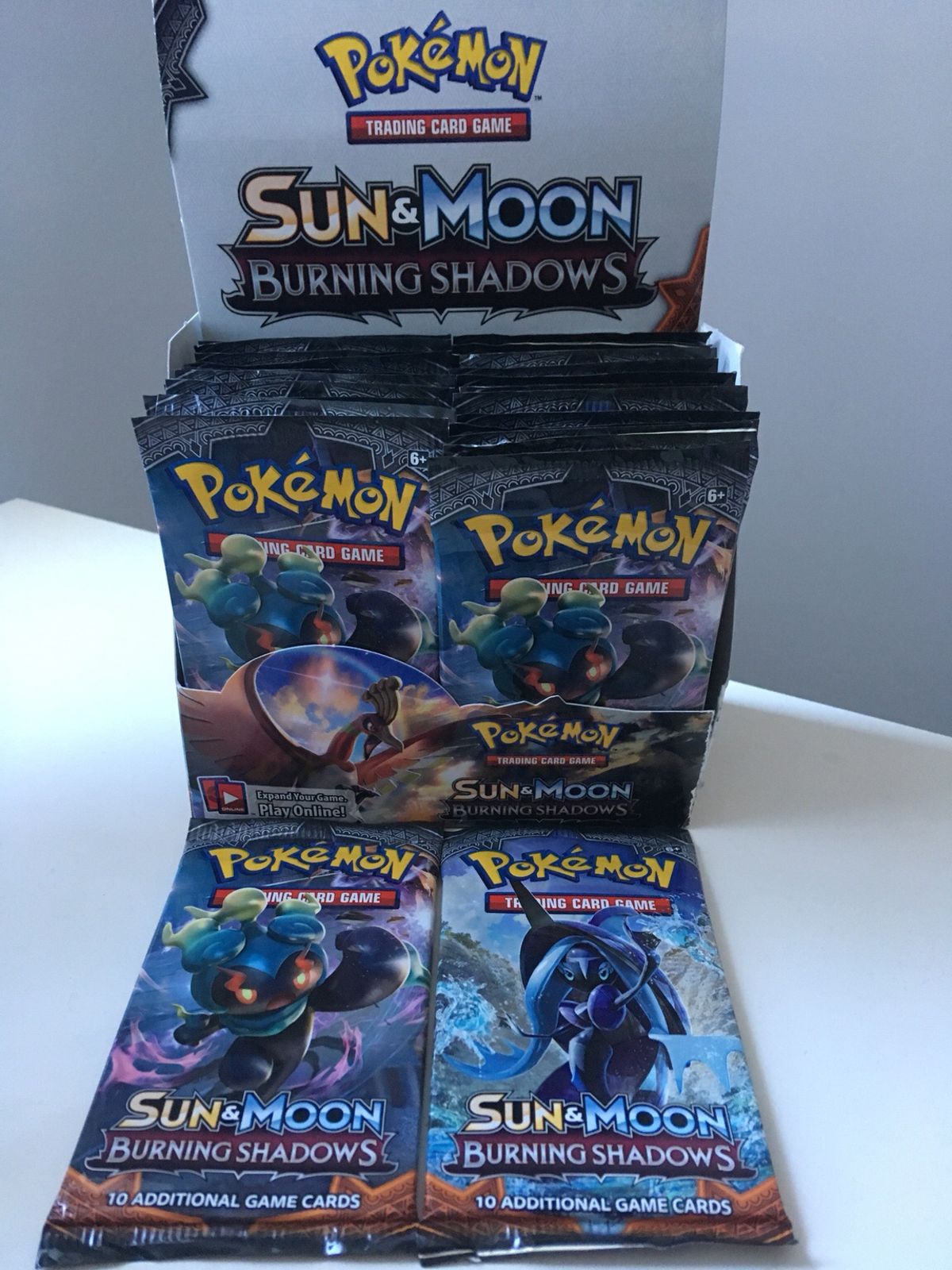 Bộ Thẻ Bài Pokemon 324 Thẻ Trading Card Game Sun&amp;Moon Burning Shadow TCG Sưu Tập Đẹp Đọc Đáo