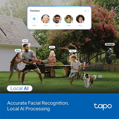 Camera ngoài trời TP-Link Tapo Outdoor Pan/Tilt Home Security Wifi QHD 8MP 4K C560WS - Hàng chính hãng