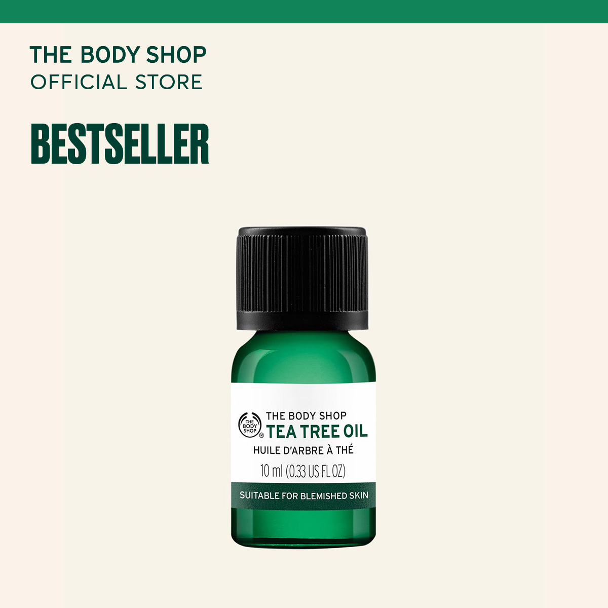 Tinh Dầu Cho Da Mụn The Body Shop Tea Tree Oil (10ml)