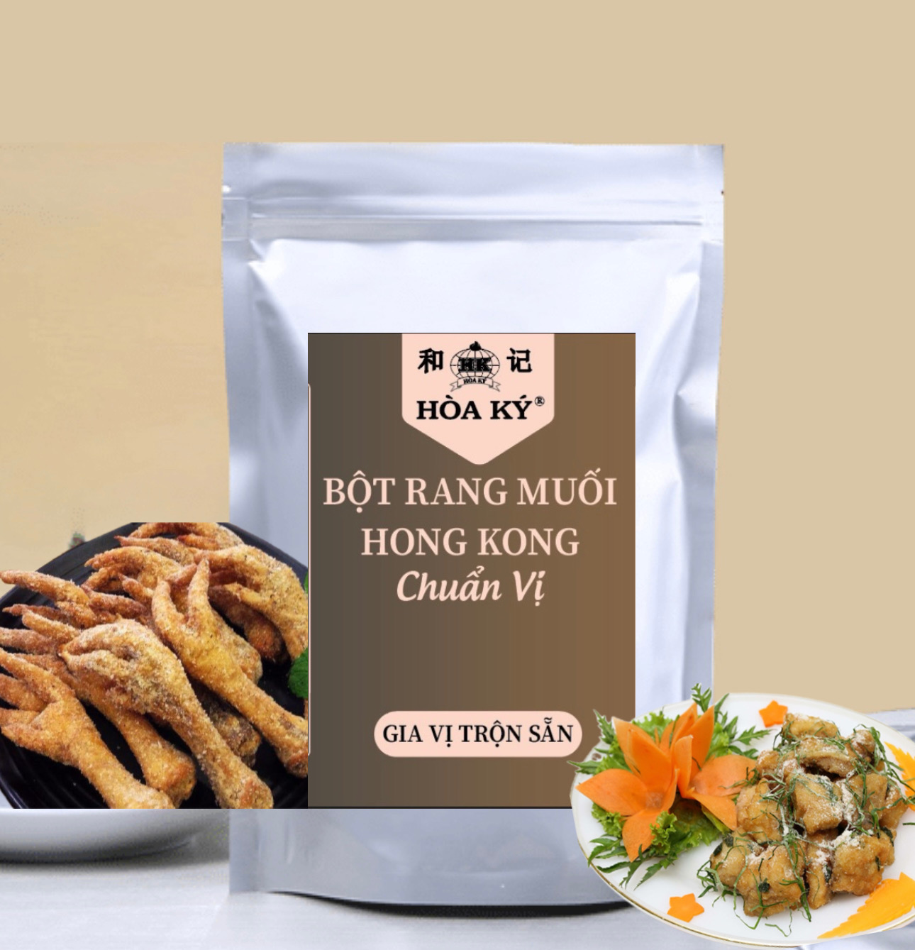 Bột rang muối HongKong 100gr gia vị trộn sẵn Hoà Ký