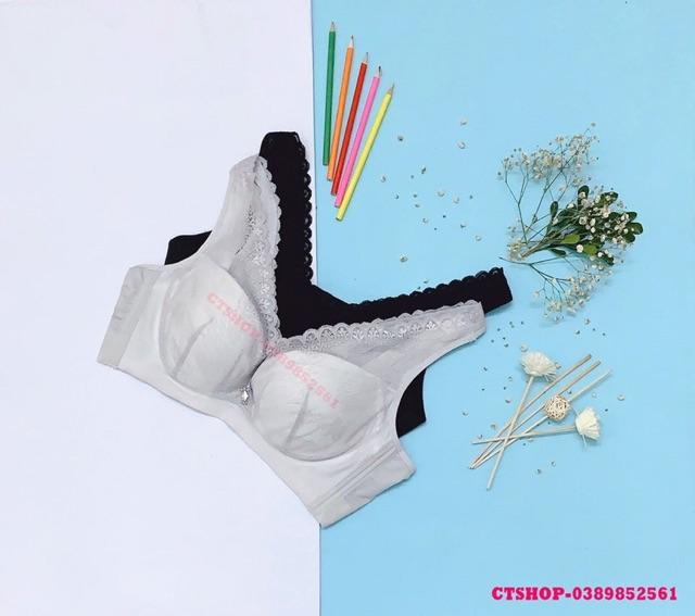 Áo lót đệm mỏng không gọng dành cho ngực vừa và to