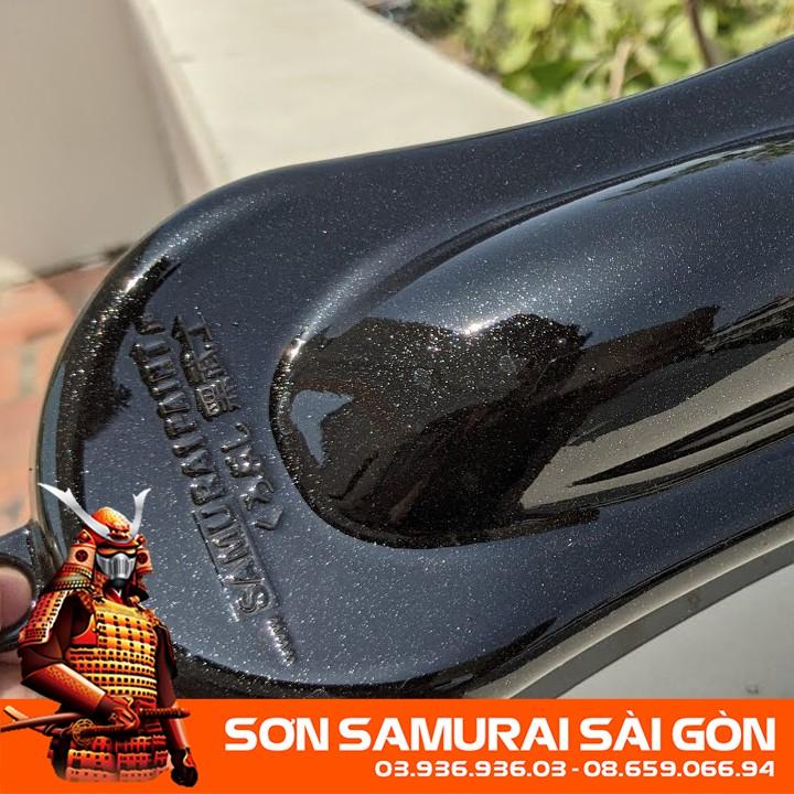 Sơn SAMURAI KUROBUSHI Y81* màu kim loại chính hãng dành cho xe máy