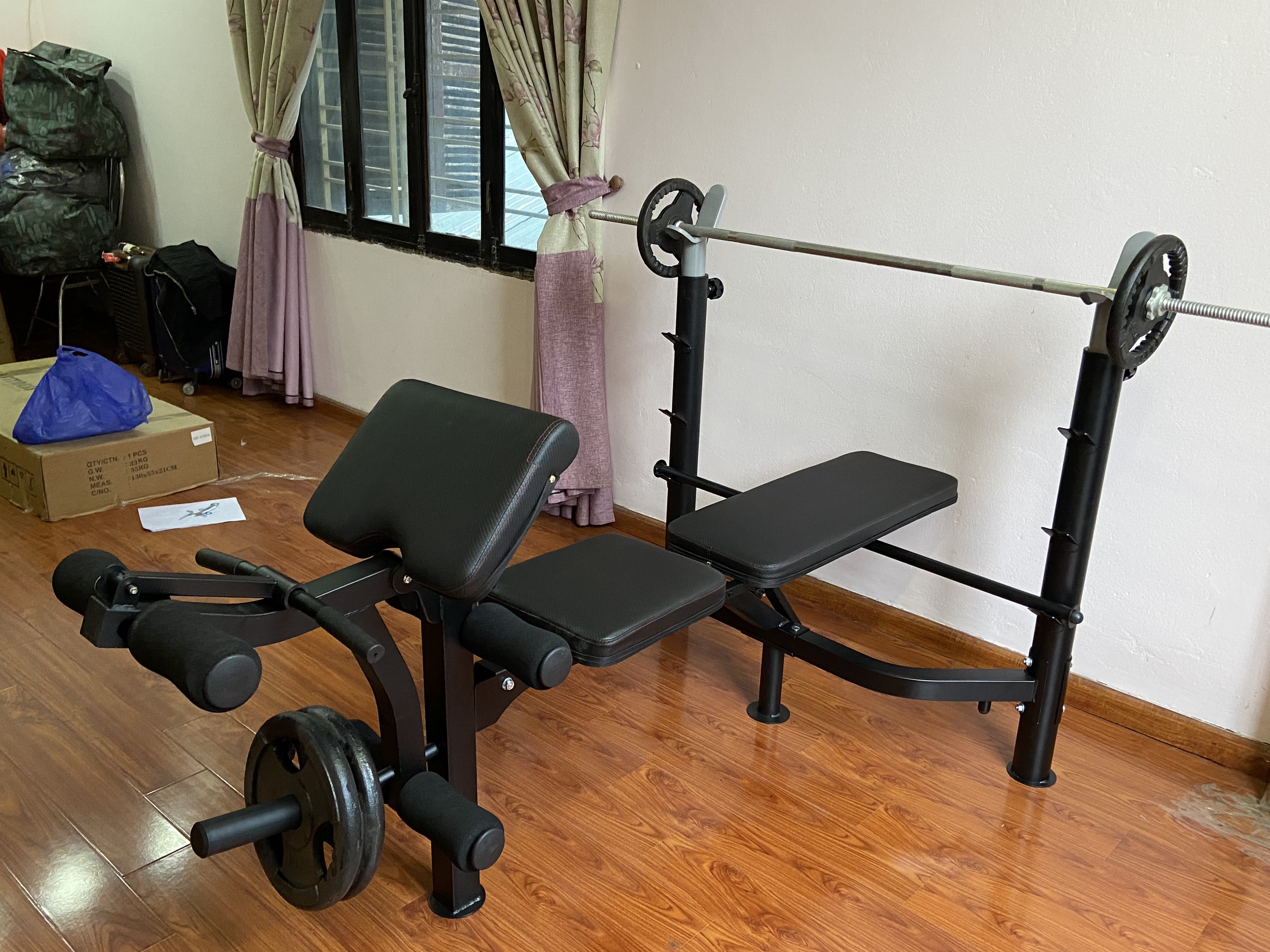 Ghế tập tạ đa năng Profitness MP-4380P ( chưa có đòn và tạ)