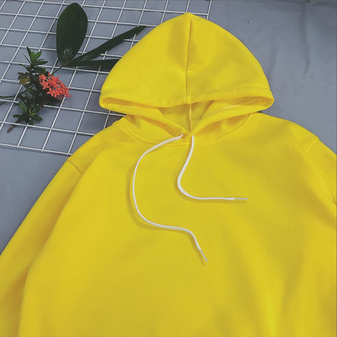 Áo hoodie trơn Hàn Quốc nữ - freesize