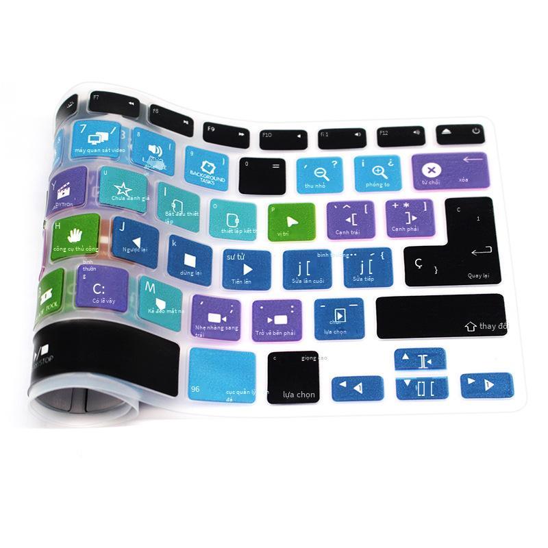 Giao hàng nhanh cho Hoa Kỳ và Châu Âu Các phím chức năng tiếng Tây Ban Nha phổ thông 13 inch air15Pro Màng bảo vệ bàn phím máy tính xách tay Apple