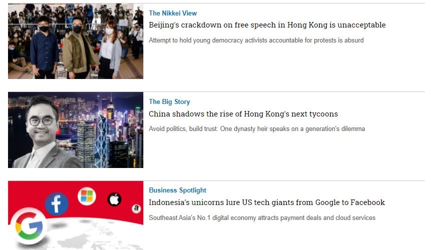 Nikkei Asian Review: Nikkei Asia - HONG KONG'S NEW PRINCELINGS - 49.20, tạp chí kinh tế nước ngoài, nhập khẩu từ Singapore