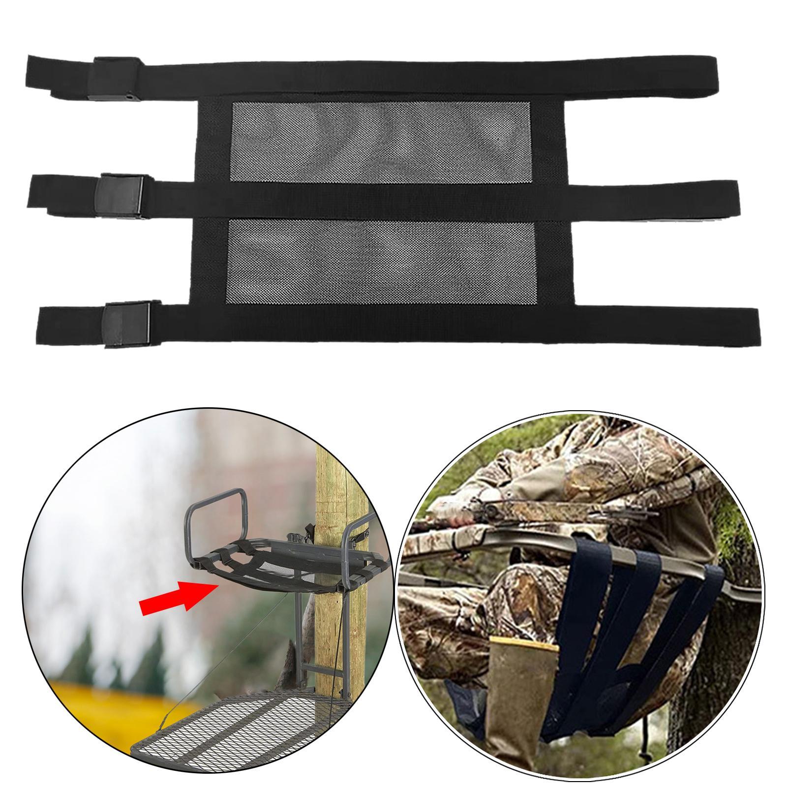 Tree Stand Seat Replacement Adjustable Buckle for Lock on Tree Stands Hiking