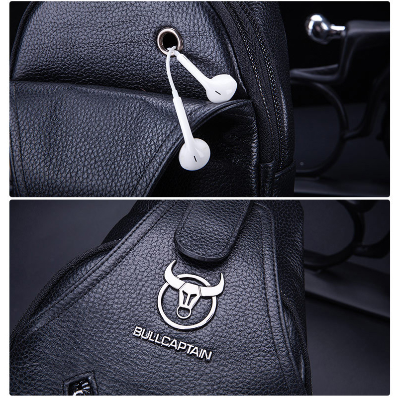 úi đeo chéo nam DA BÒ THẬT – BEE GEE DCN9348