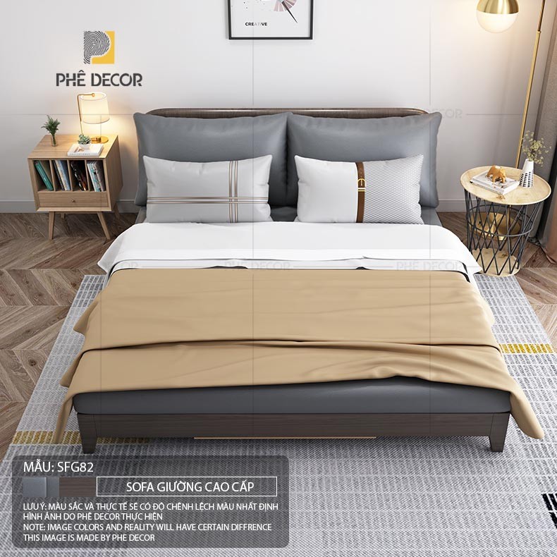 SOFA GIƯỜNG CAO CẤP PISA - SFG82 - 1m2