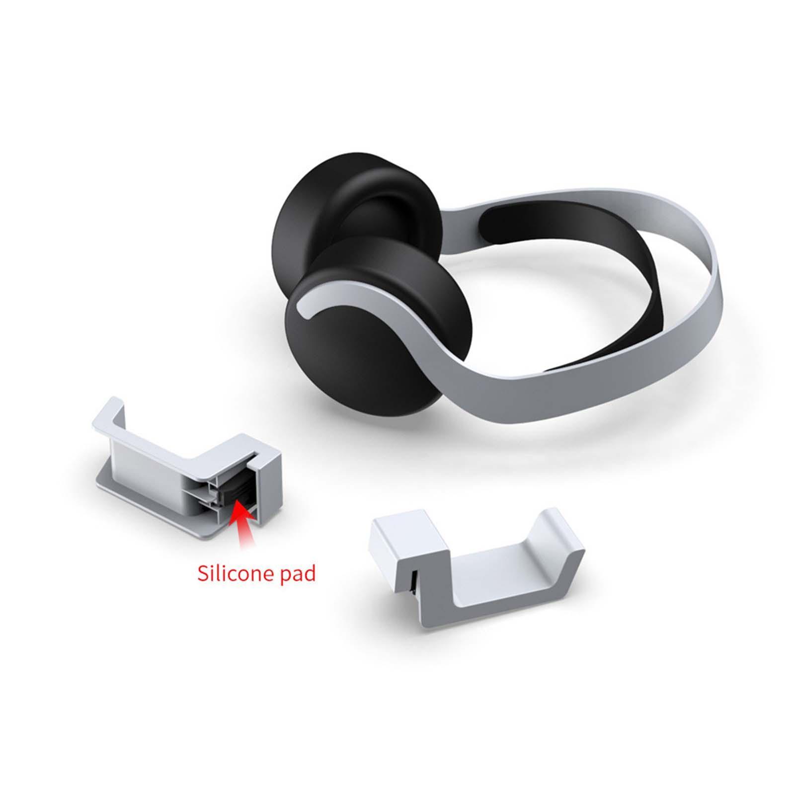 Headphone Stand Holder Easy Storage Cantilever Organizer for Office Desktop