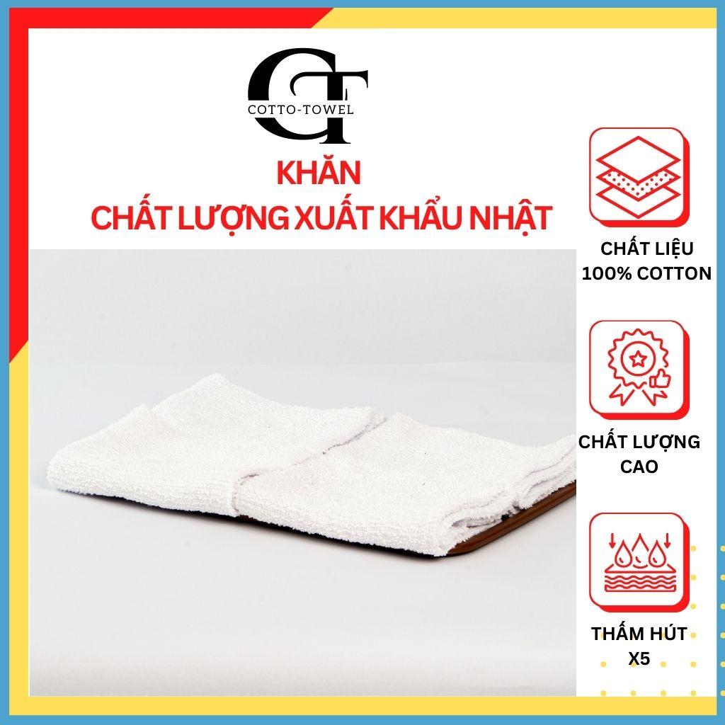 Khăn lau kính 100% Cotton Siêu thấm hút (Nhiều màu) HÀNG XUẤT NHẬT