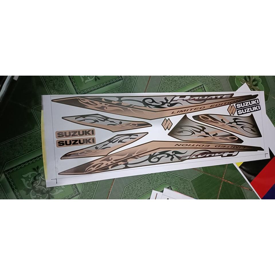 Tem rời hayate vàng đông. tặng tấm logo 30k